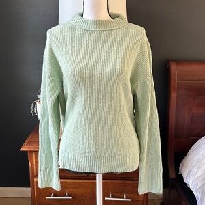 NWT American Eagle Green Crew Neck Sweater - Size S